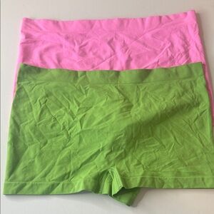 Free People Essential Seamless Boyshort Panties 2 Pairs Size Medium / Large